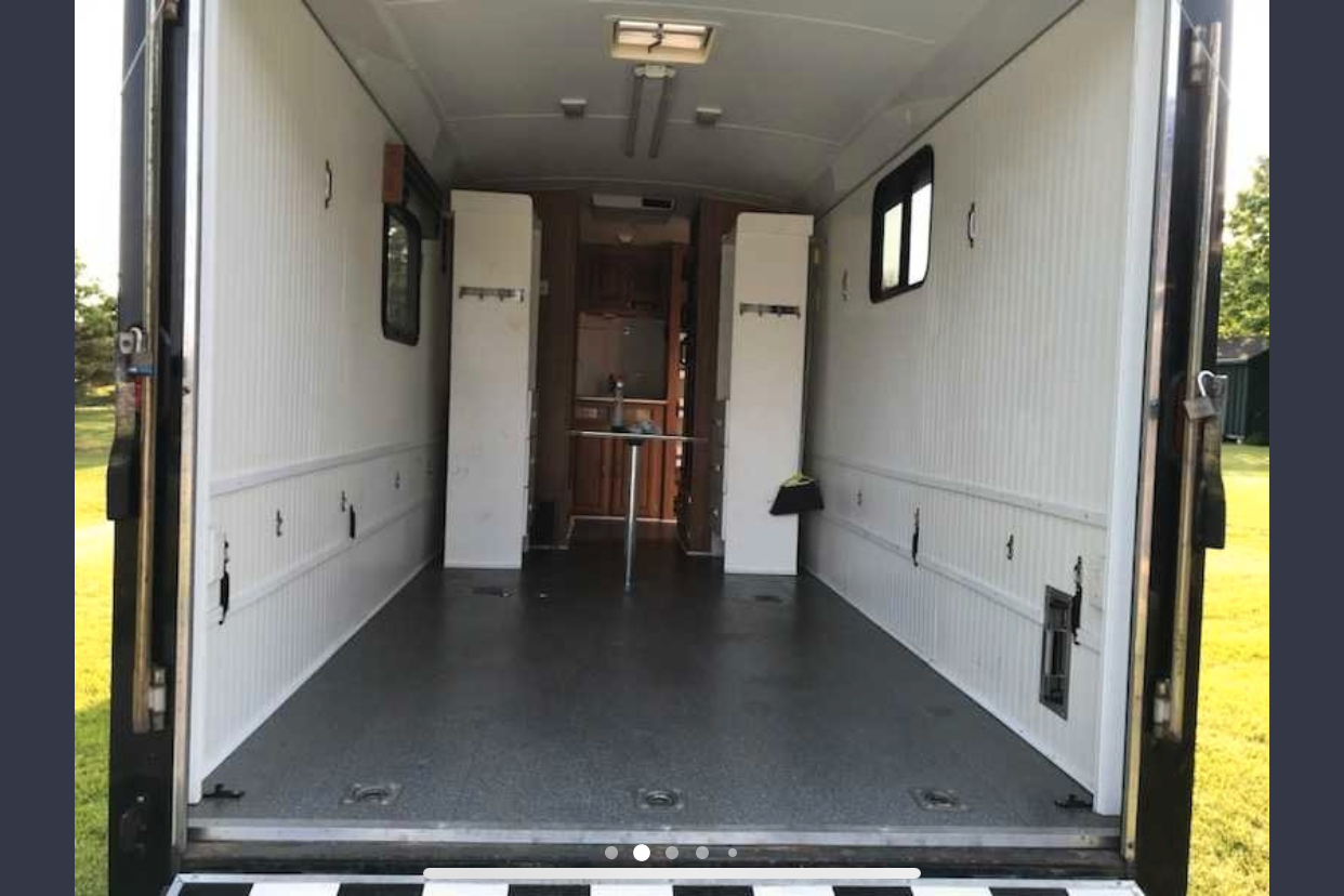 Toy hauler 20 pied Roulotte cargo