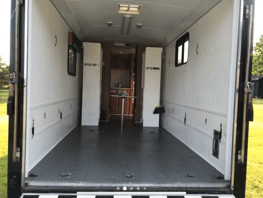 Toy hauler 20 pied Roulotte cargo