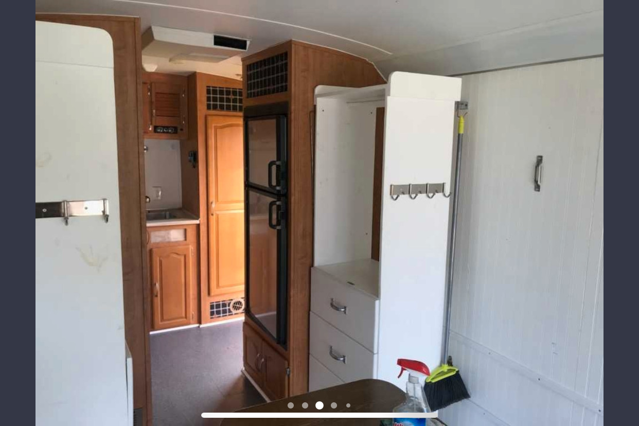 Toy hauler 20 pied Roulotte cargo