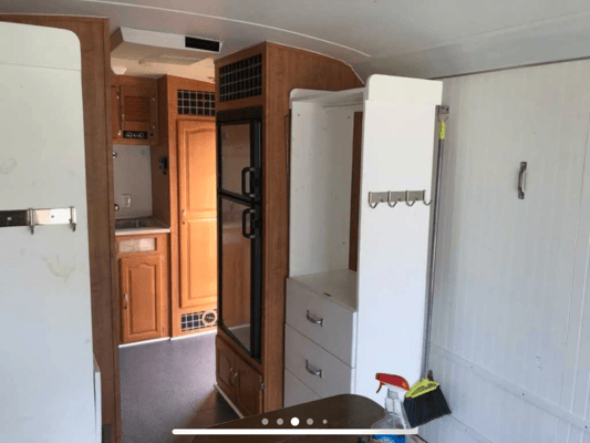 Toy hauler 20 pied Roulotte cargo