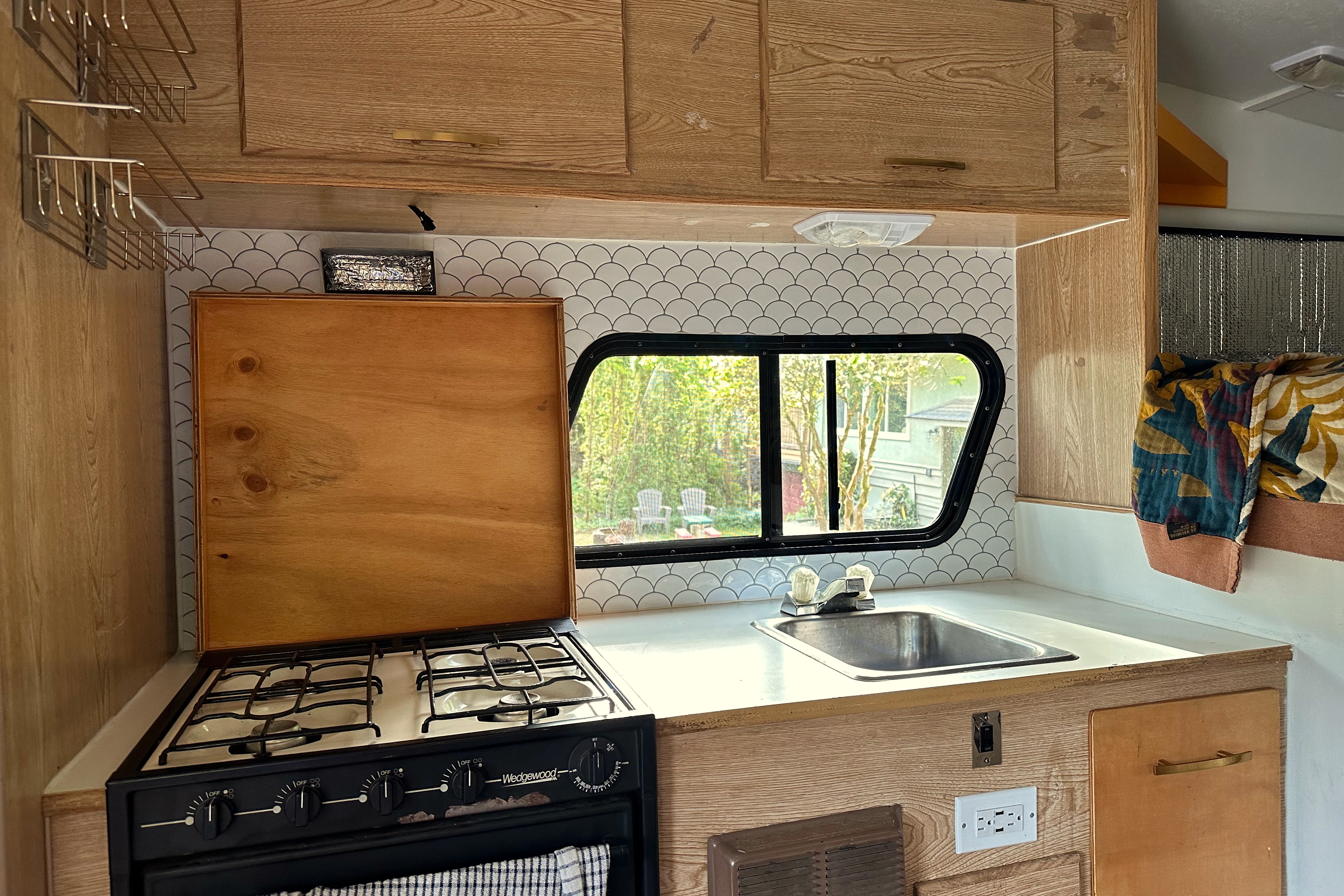 Blazing Bonfire Adventure Truck Camper