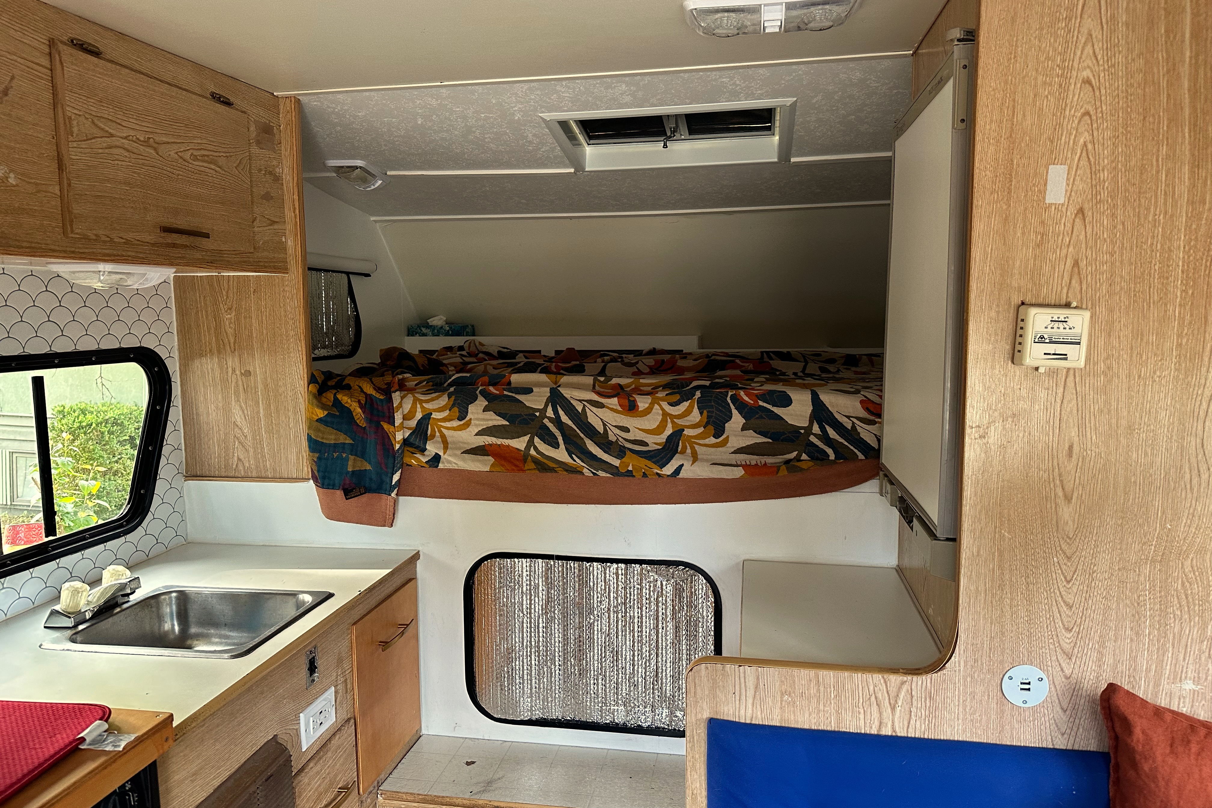 Blazing Bonfire Adventure Truck Camper