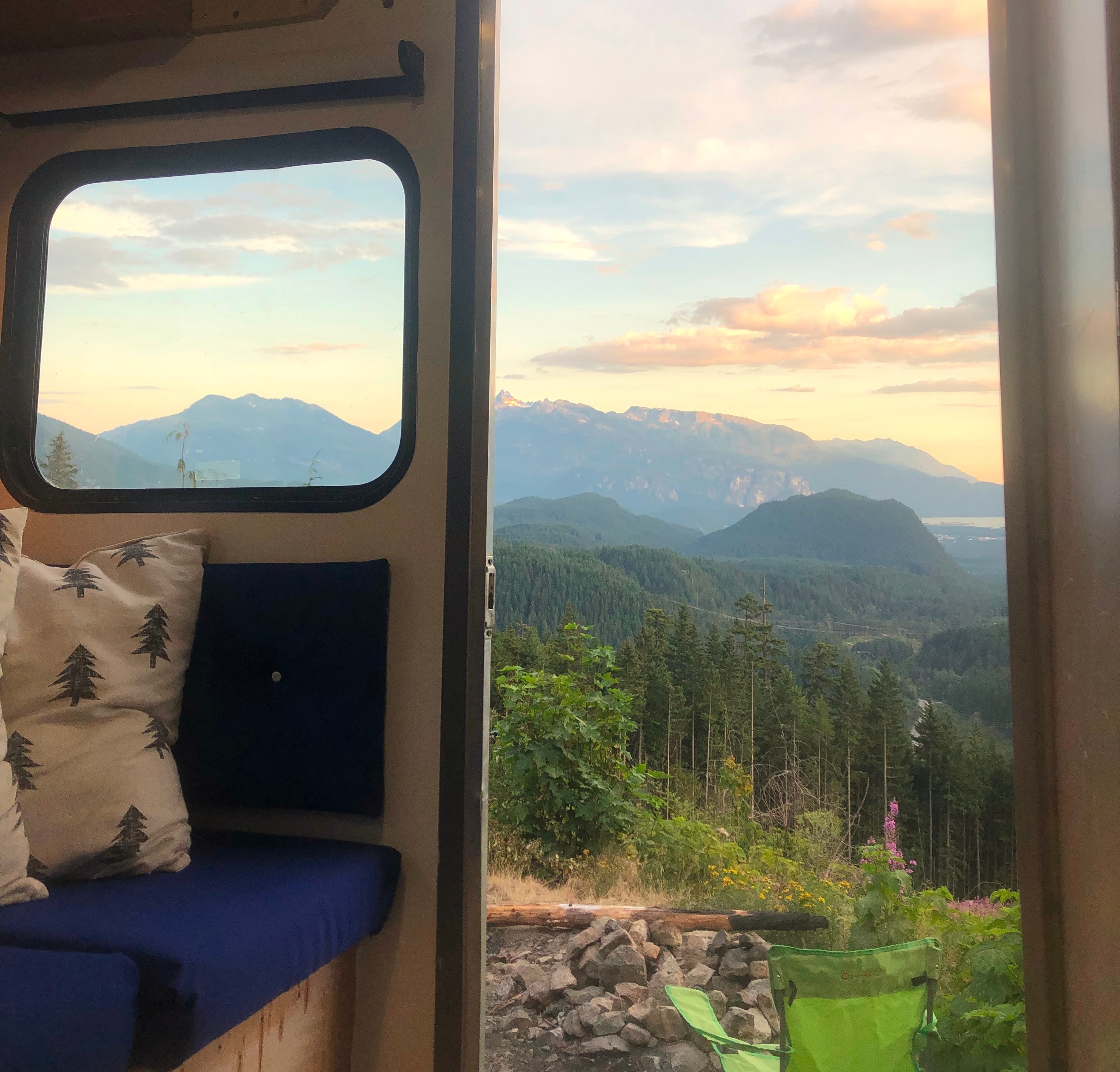 Blazing Bonfire Adventure Truck Camper