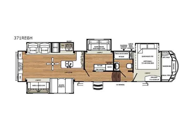Ava's Forest River Inc. Sierra 371REB Fifth Wheel