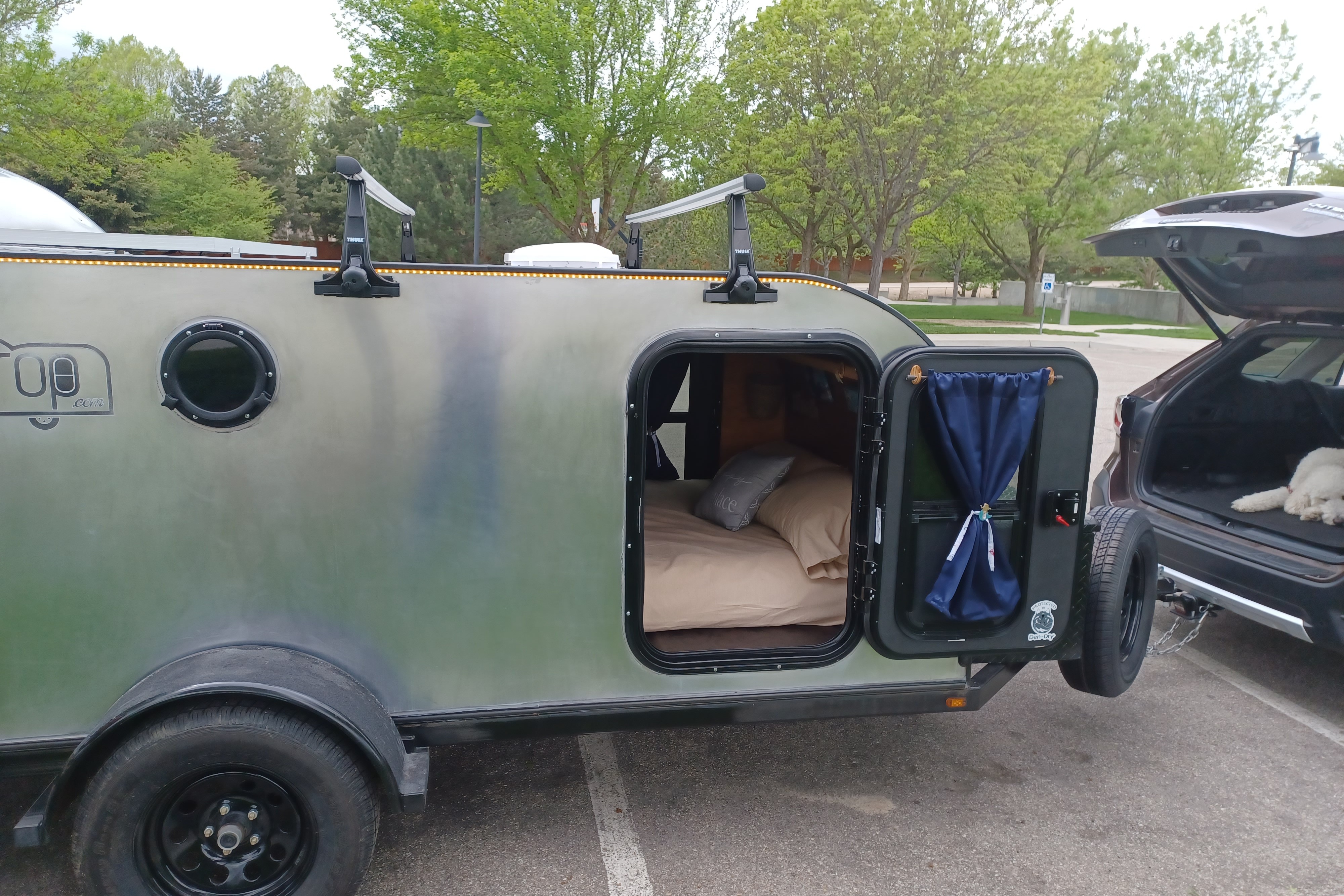 Bend Teardrop 6x12 with Bunk *Pirate Edition*