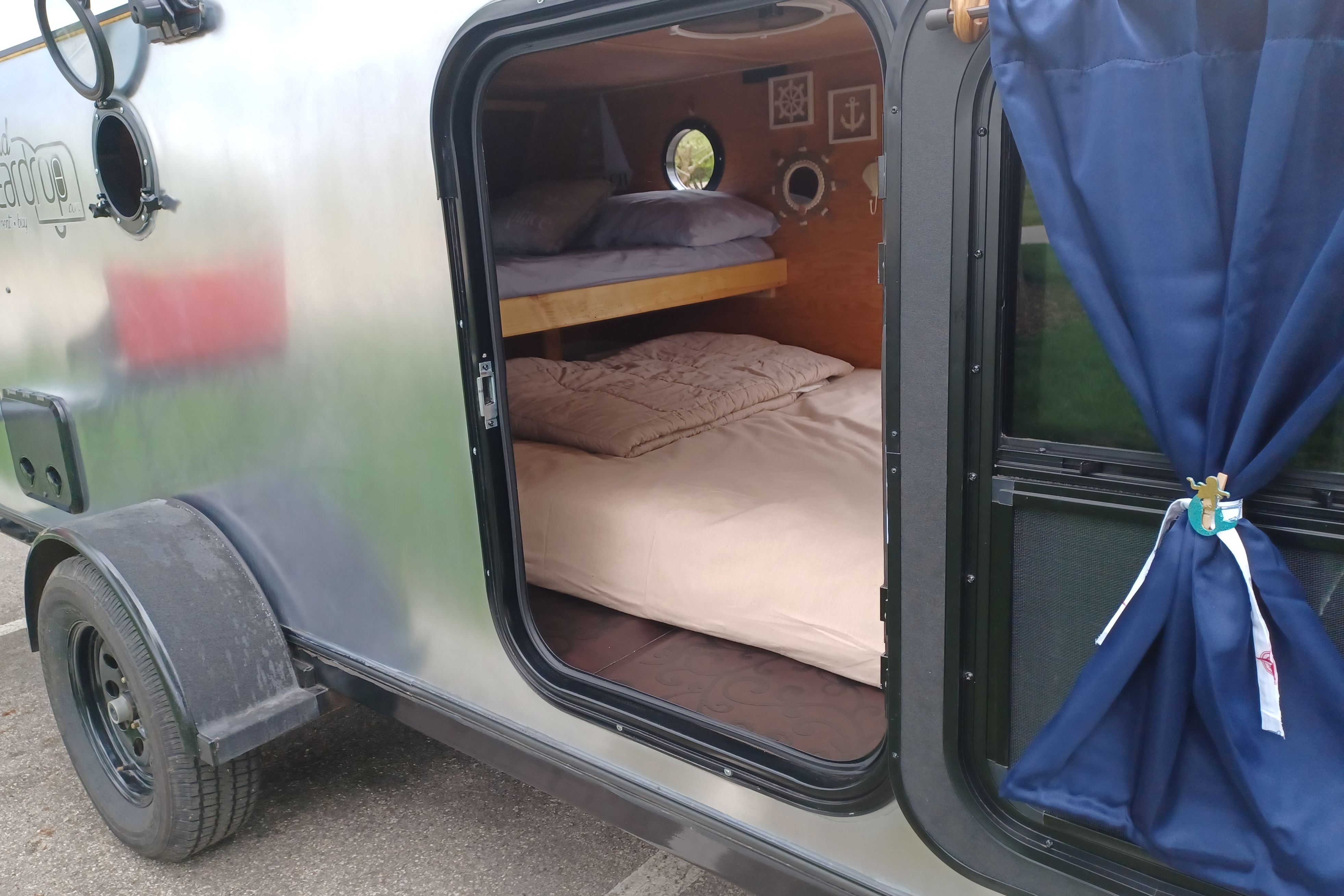 Bend Teardrop 6x12 with Bunk *Pirate Edition*