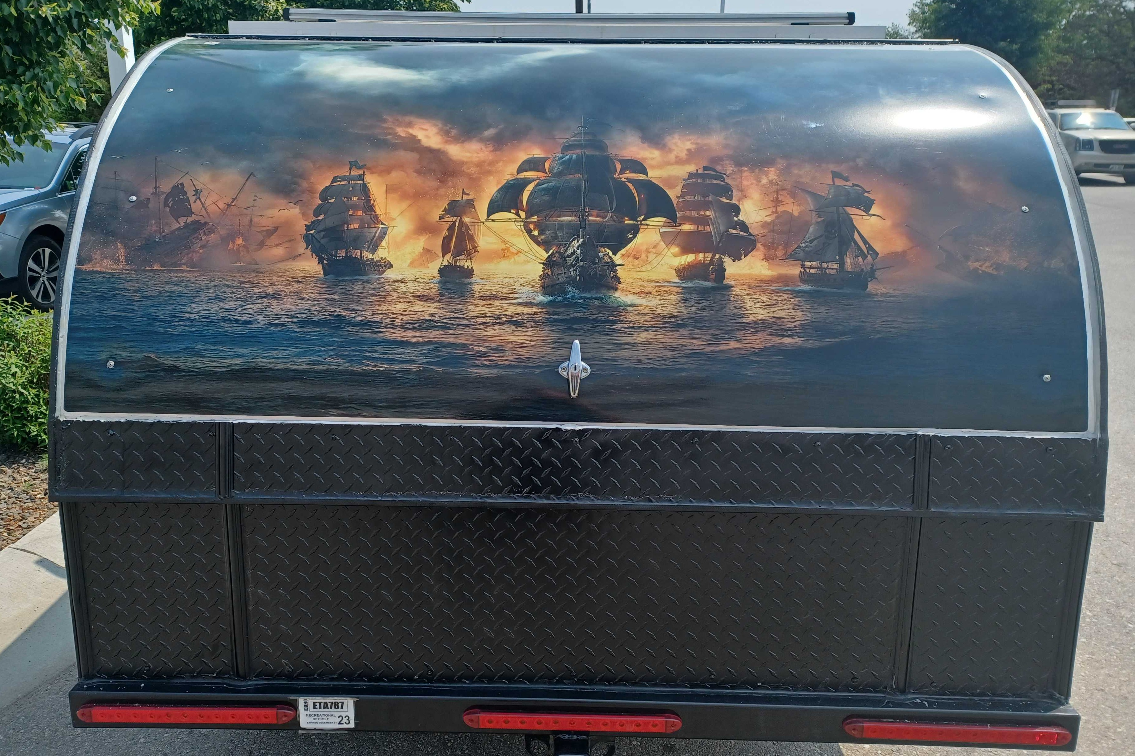 Bend Teardrop 6x12 with Bunk *Pirate Edition*