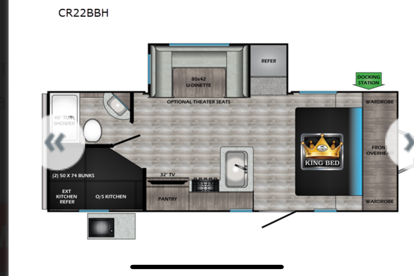 Jason's Crossroads CR22BBH 