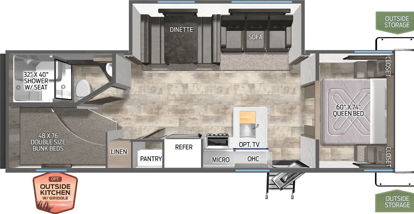 2025 Puma 283BHCE Bunk House Camping Edition