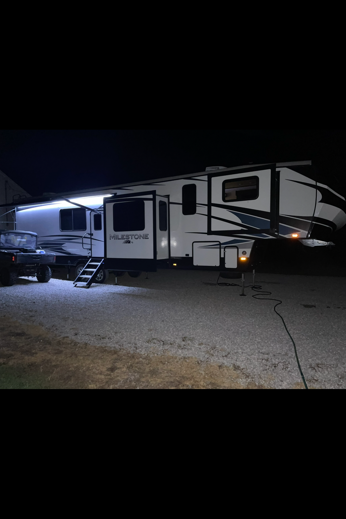 Mallory's Heartland Milestone Fifth Wheel