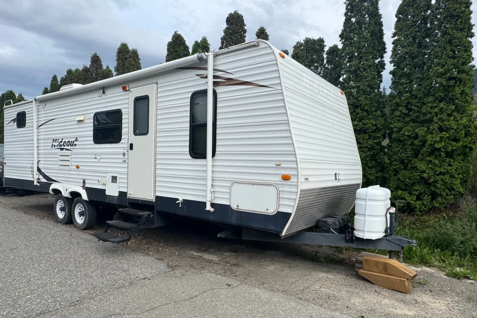 Keystone Hideout Travel Trailer on the River
