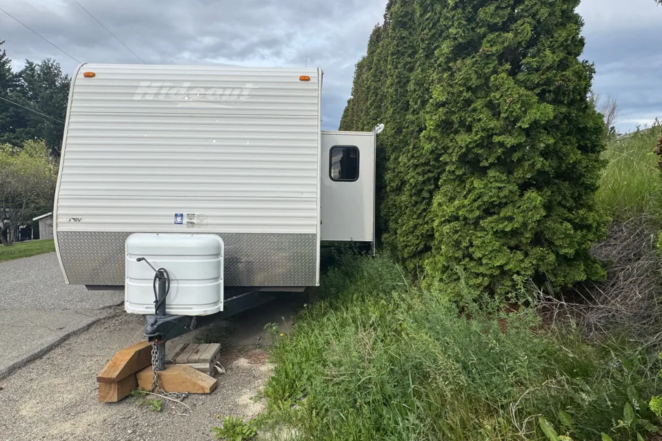 Keystone Hideout Travel Trailer on the River