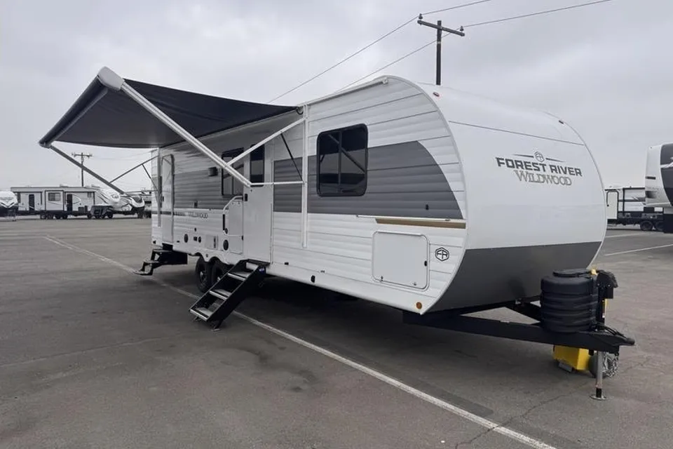 Forest River 32BHDSX Travel Trailer Glamping