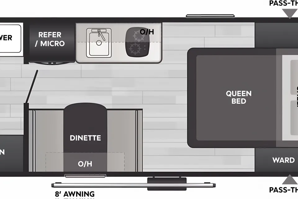 William's Coleman 17r Travel Trailer
