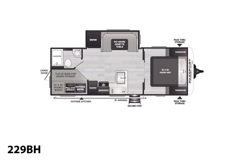 jordan's Keystone Passport 229BH Travel Trailer
