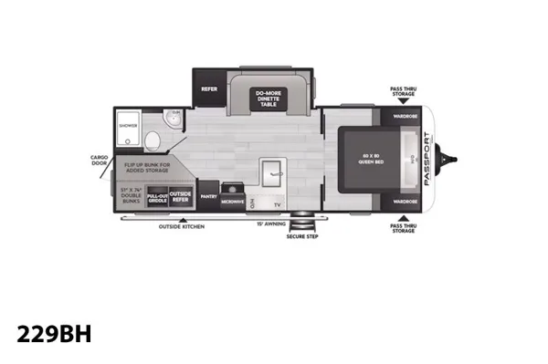 jordan's Keystone Passport 229BH Travel Trailer