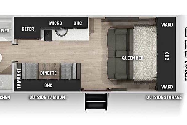 Richard’s Forest River Wolf pup 16fq Travel Trailer