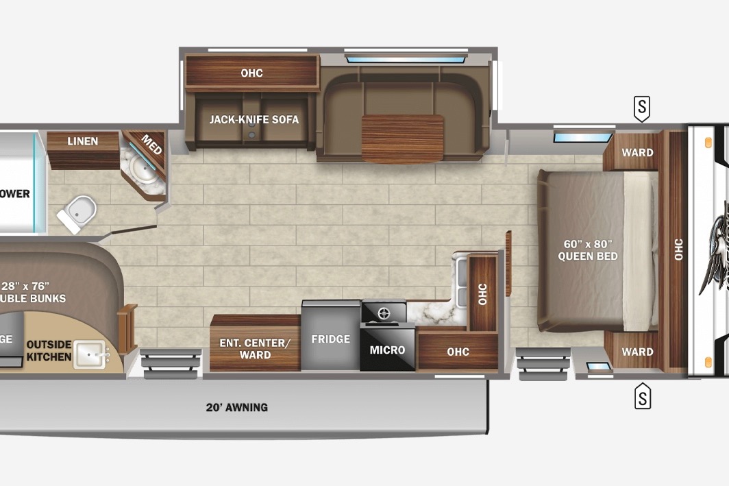 Jayco Jayflight SLX 286BHSW BAJA: Ultimate Travel Trailer for Adventure Seekers (Sleeps up to 10)