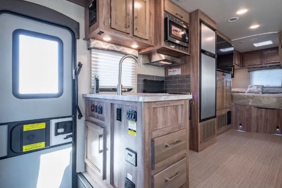 Milezero Rental's Entegra Odyssey Class C