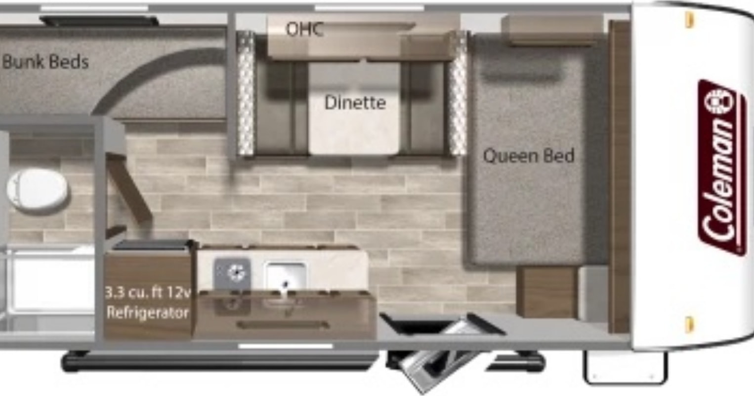 Tomie's Dutchmen Coleman 17B Travel Trailer