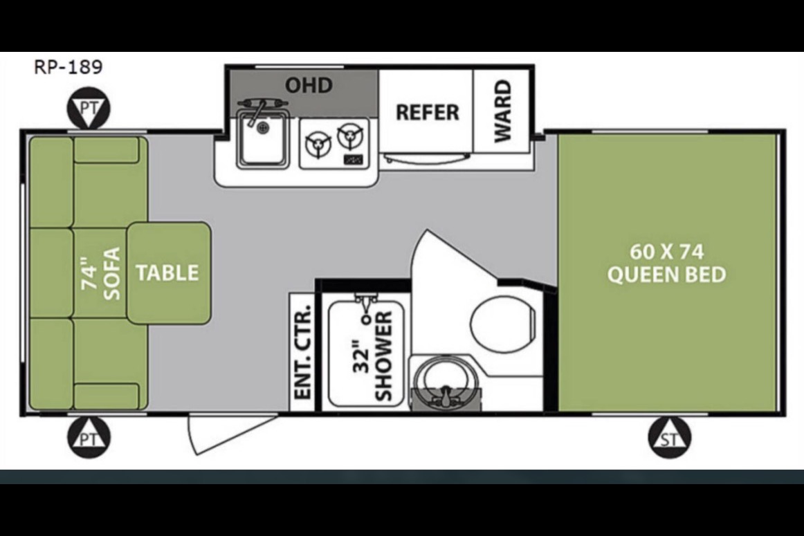 Carolina Dream RPOD 189 Travel Trailer