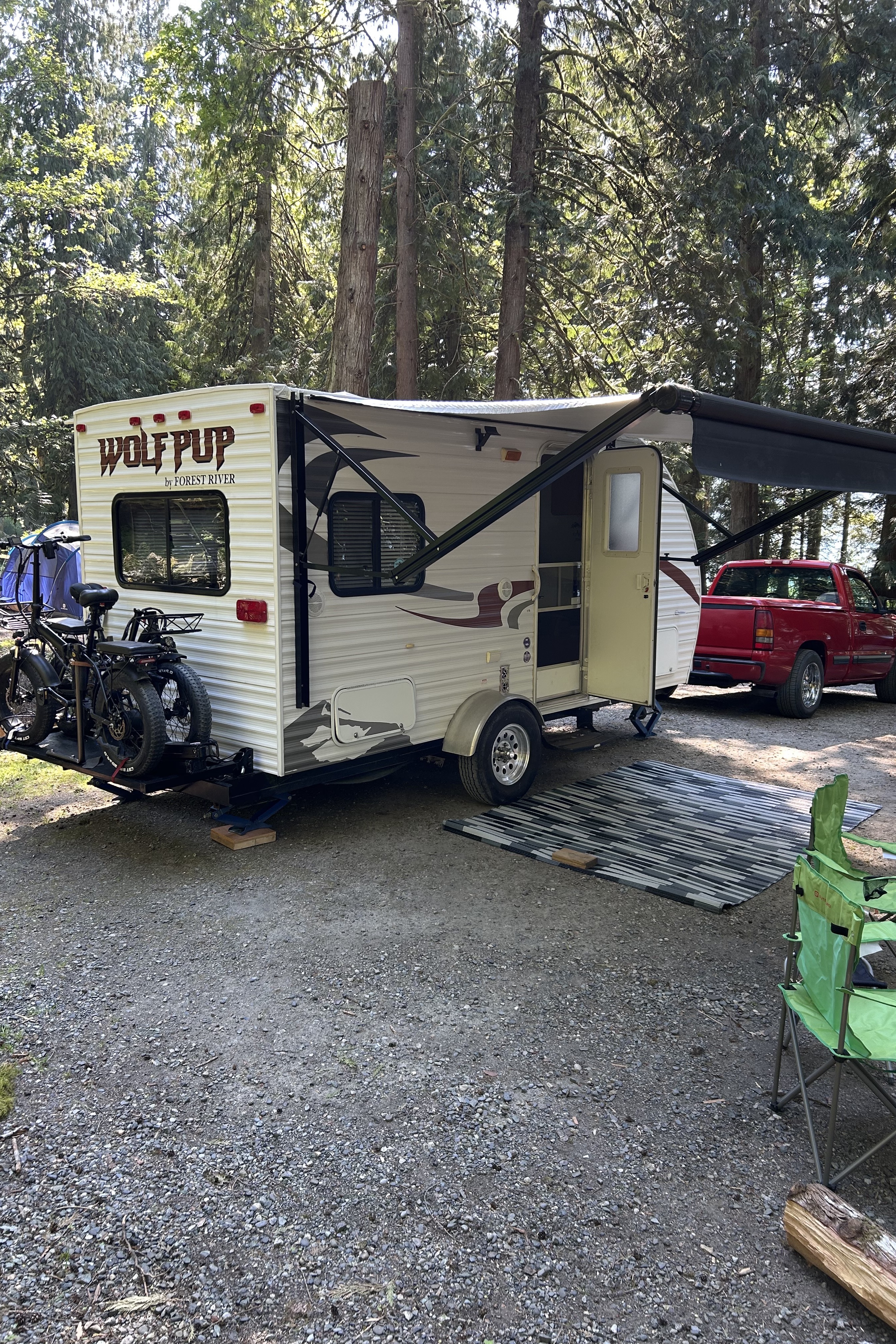 Brenda's Forest River Wolf Pup Travel Trailer