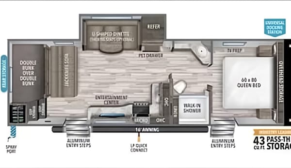 Cysneiros Grand Design Transcend Xplor series M-265BH Travel Trailer