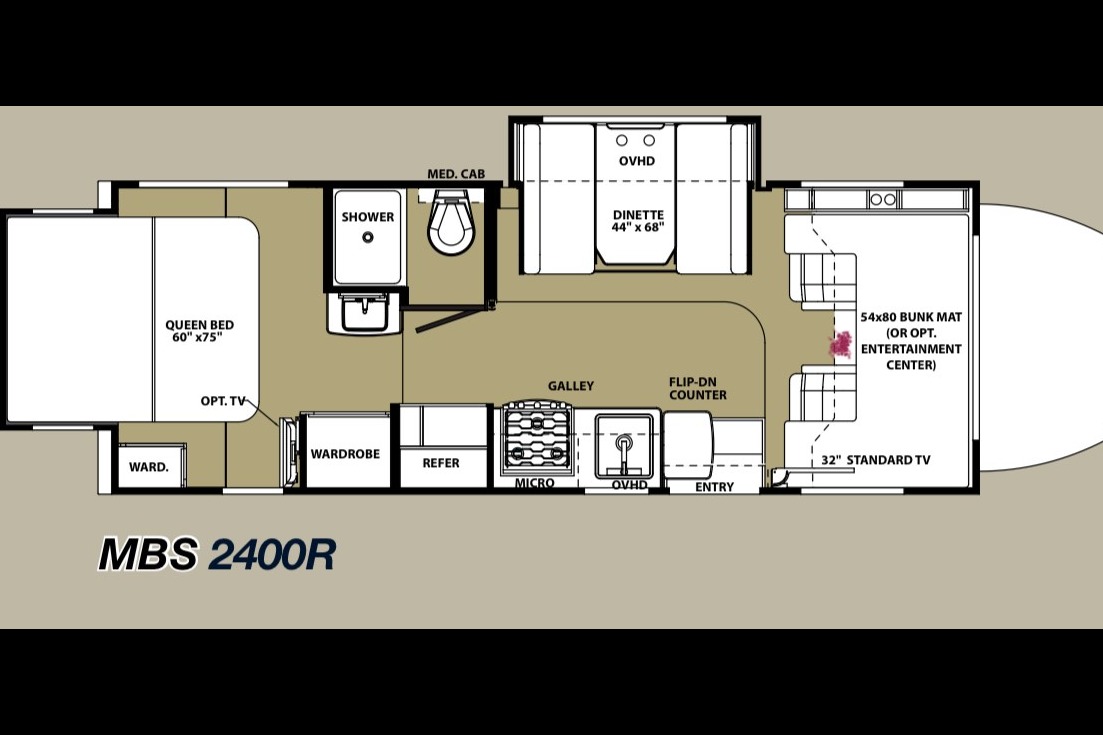 Jennifer's Forest River Sunseeker MBS 2400 Class C