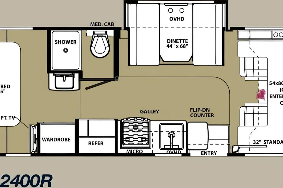 Jennifer's Forest River Sunseeker MBS 2400 Class C