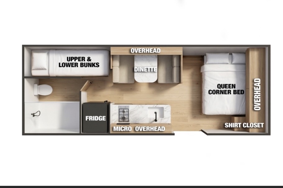 Hartmoo fully setup small family Travel Trailer
