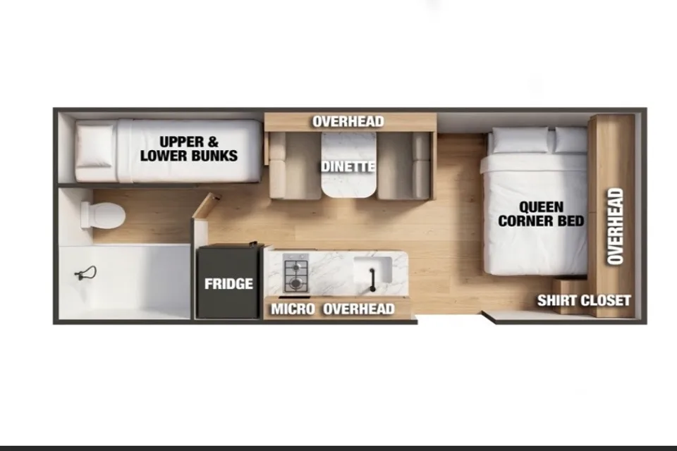 Hartmoo fully setup small family Travel Trailer