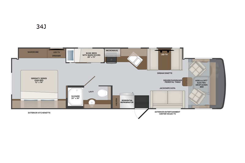 2023 Holiday Rambler Eclipse 34J Luxury Class A RV