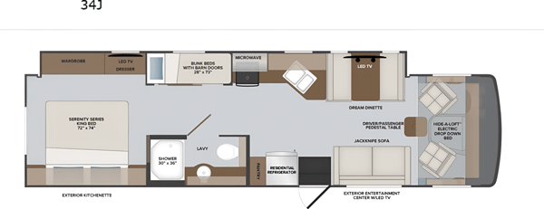 2023 Holiday Rambler Eclipse 34J Luxury Class A RV