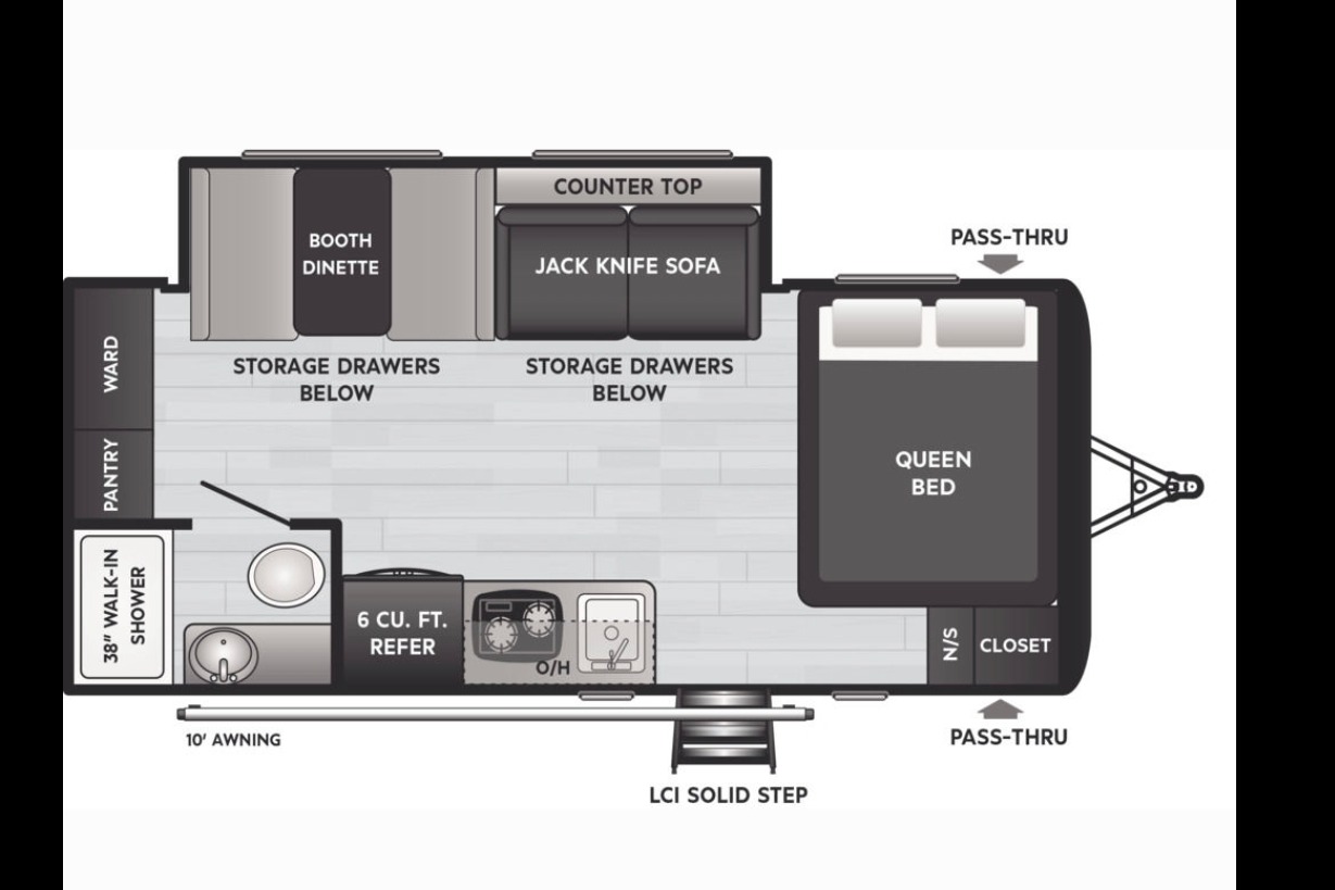 N&S Keystone 186ss Travel Trailer