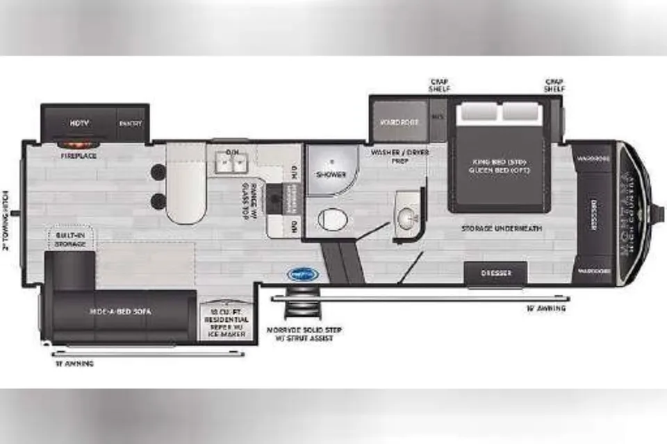 Keystone Montana High County 281CK Fifth Wheel