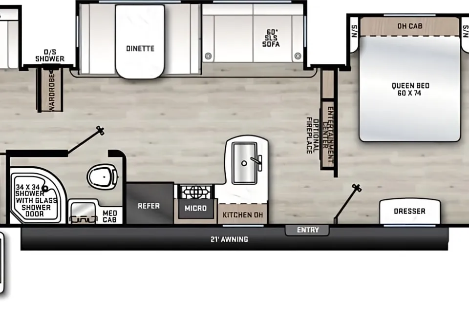 Eileen's Epic Escape- 2022 Forest River 34BHTS Travel Trailer