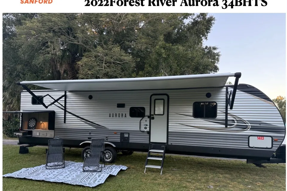 Eileen's Epic Escape- 2022 Forest River 34BHTS Travel Trailer
