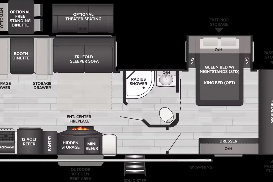 Larry's Keystone cougar Travel Trailer