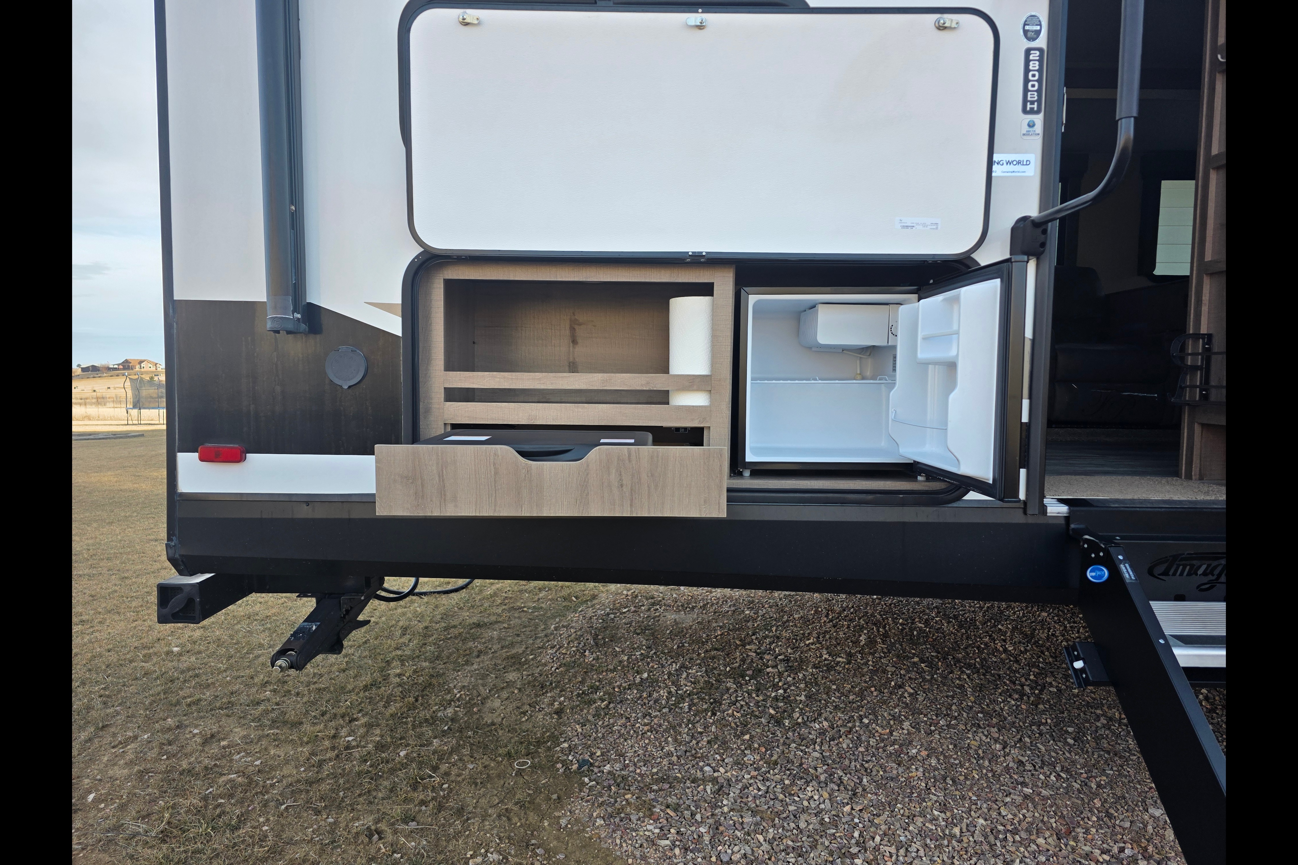 The luxurious Grand Design Imagine 2800 BH Travel Trailer