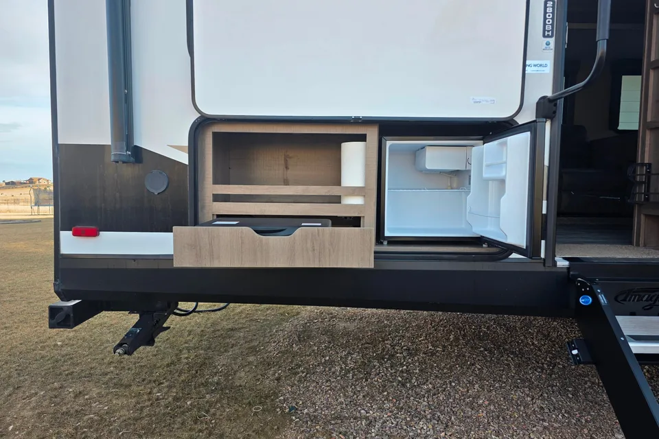 The luxurious Grand Design Imagine 2800 BH Travel Trailer