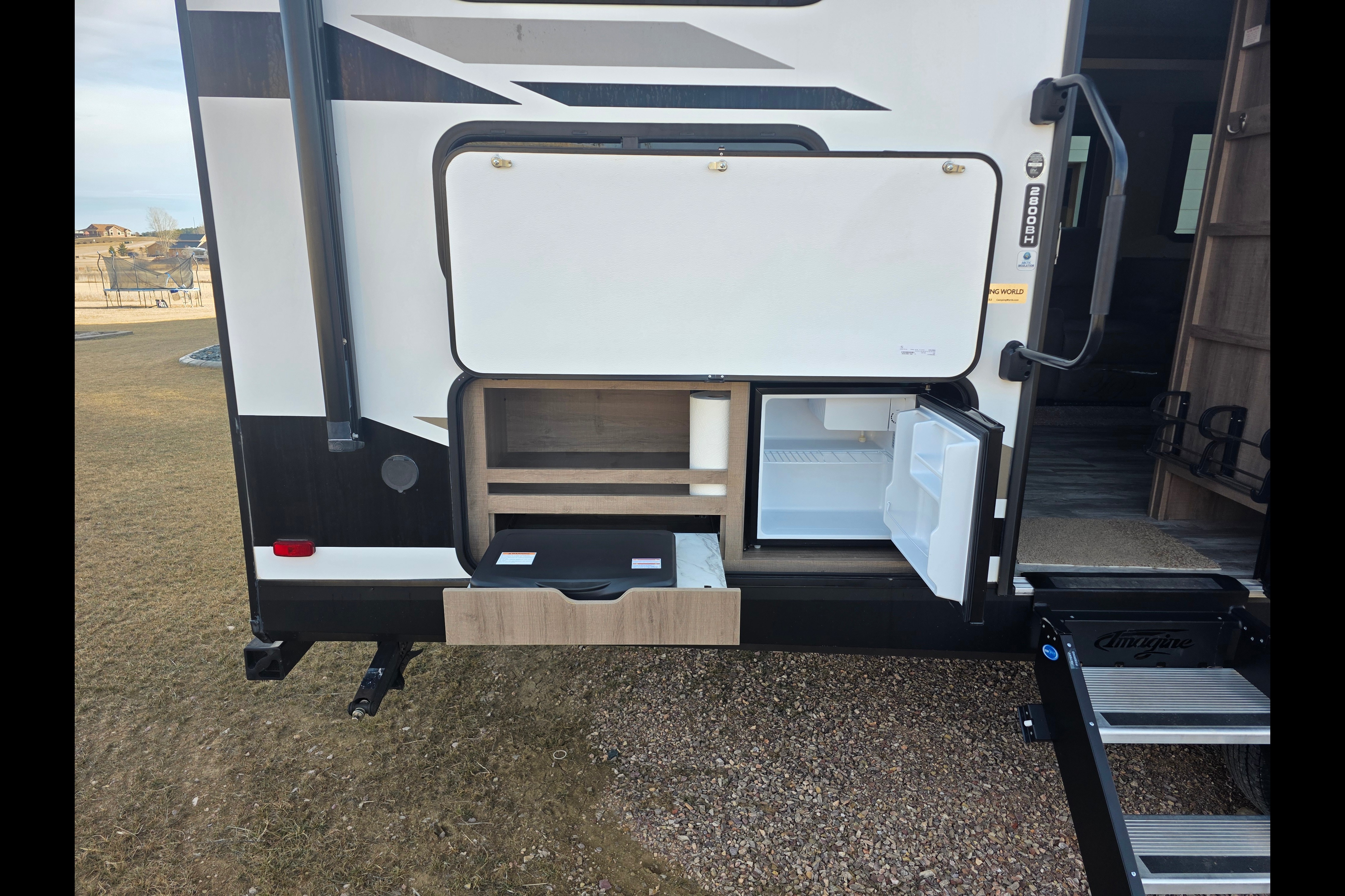 The luxurious Grand Design Imagine 2800 BH Travel Trailer