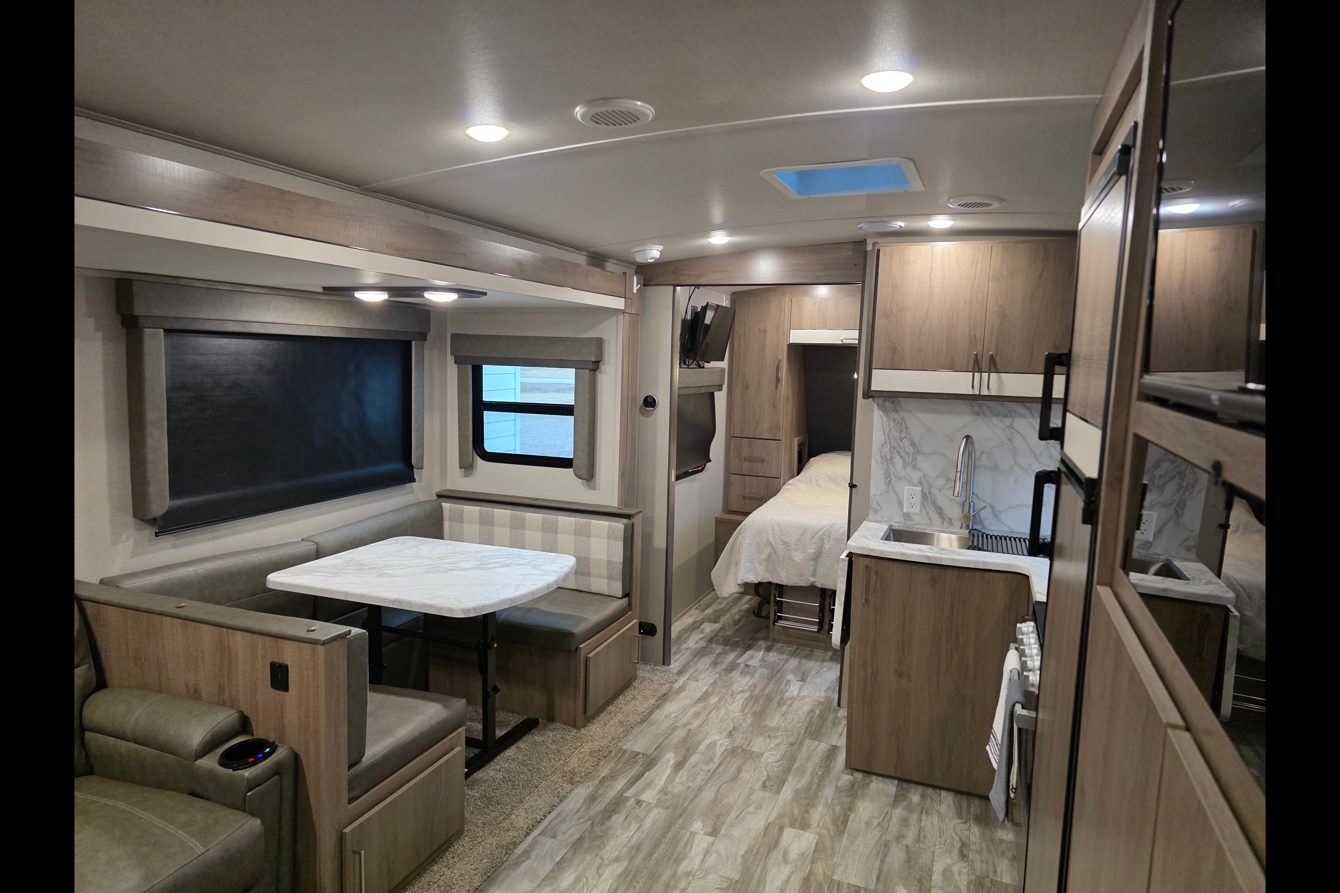The luxurious Grand Design Imagine 2800 BH Travel Trailer