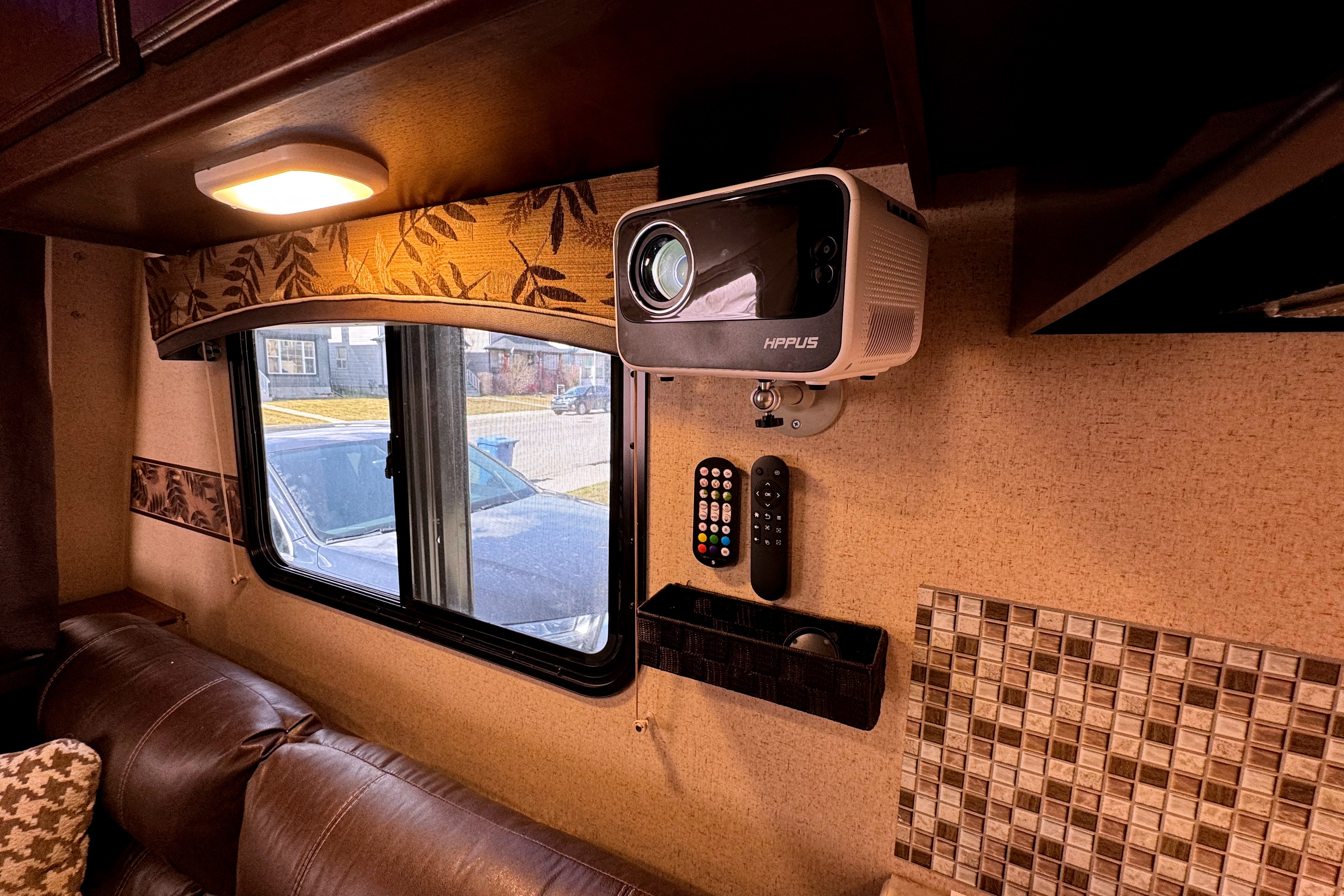 Kids and Pets Friendly SUV towable Jayco X17Z with Theater projector 📽️ Solar Powered Off Grid Ready