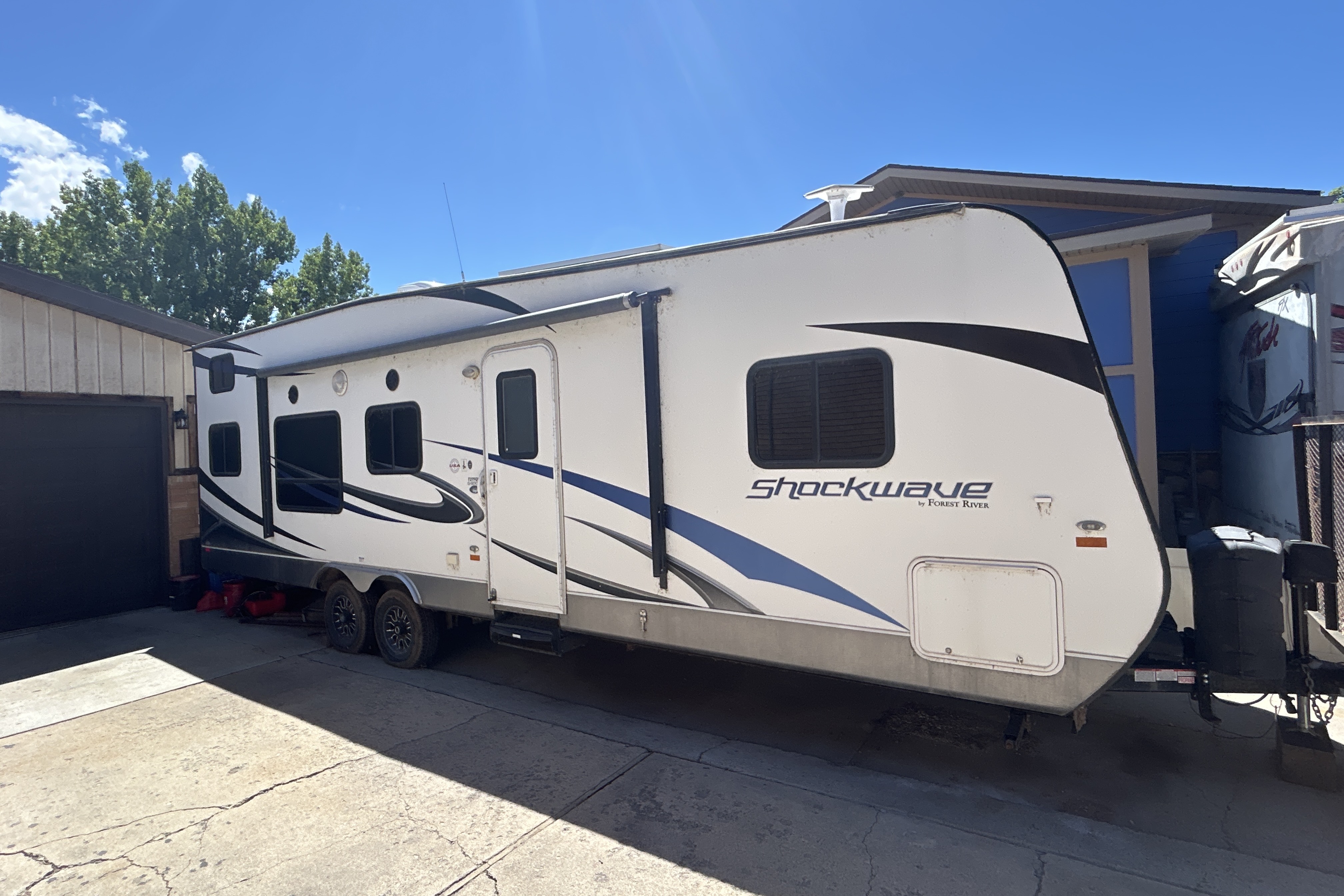 Sjon's Forest River Shockwave Toy Hauler