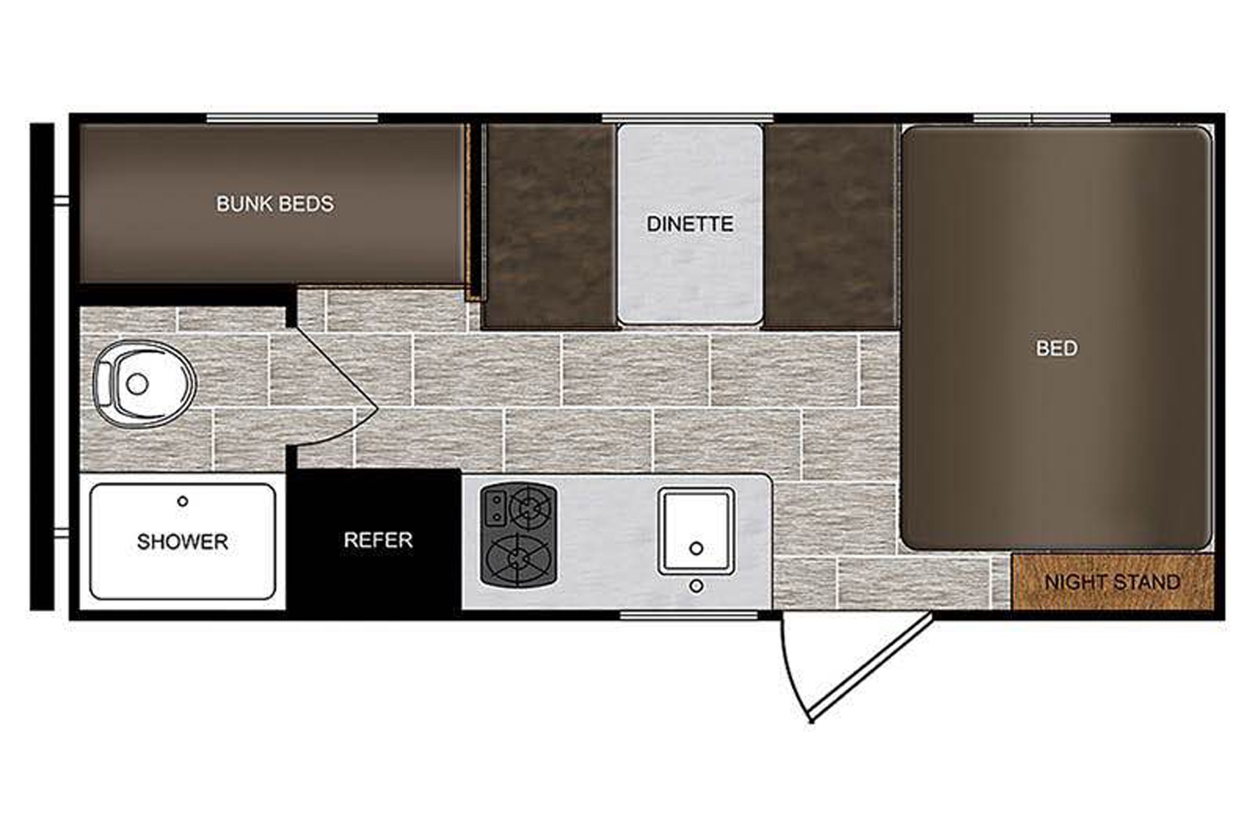 NEW LISTING ! | OSCAR | Forest River Navi 16BH | Vivre la Route !