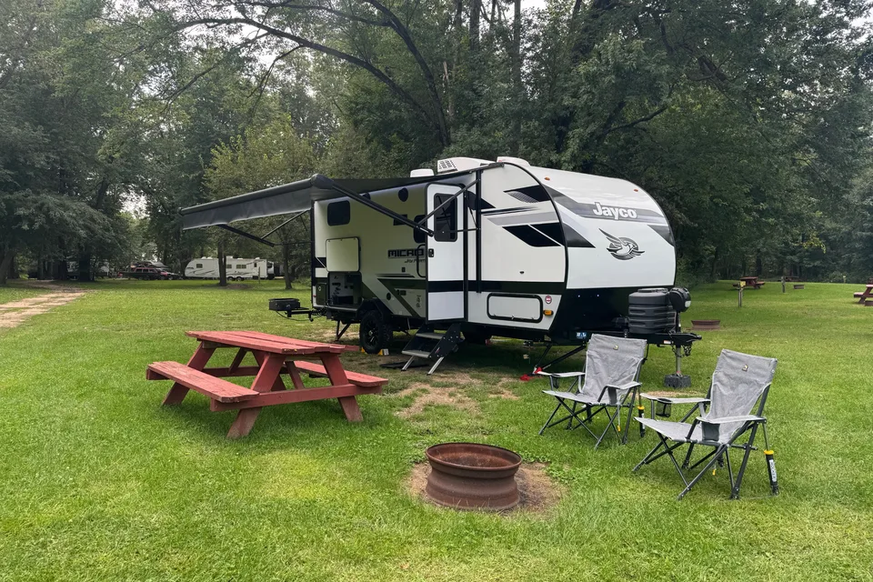 Andrew's Jayco Jay Feather Micro 199MBS Travel Trailer