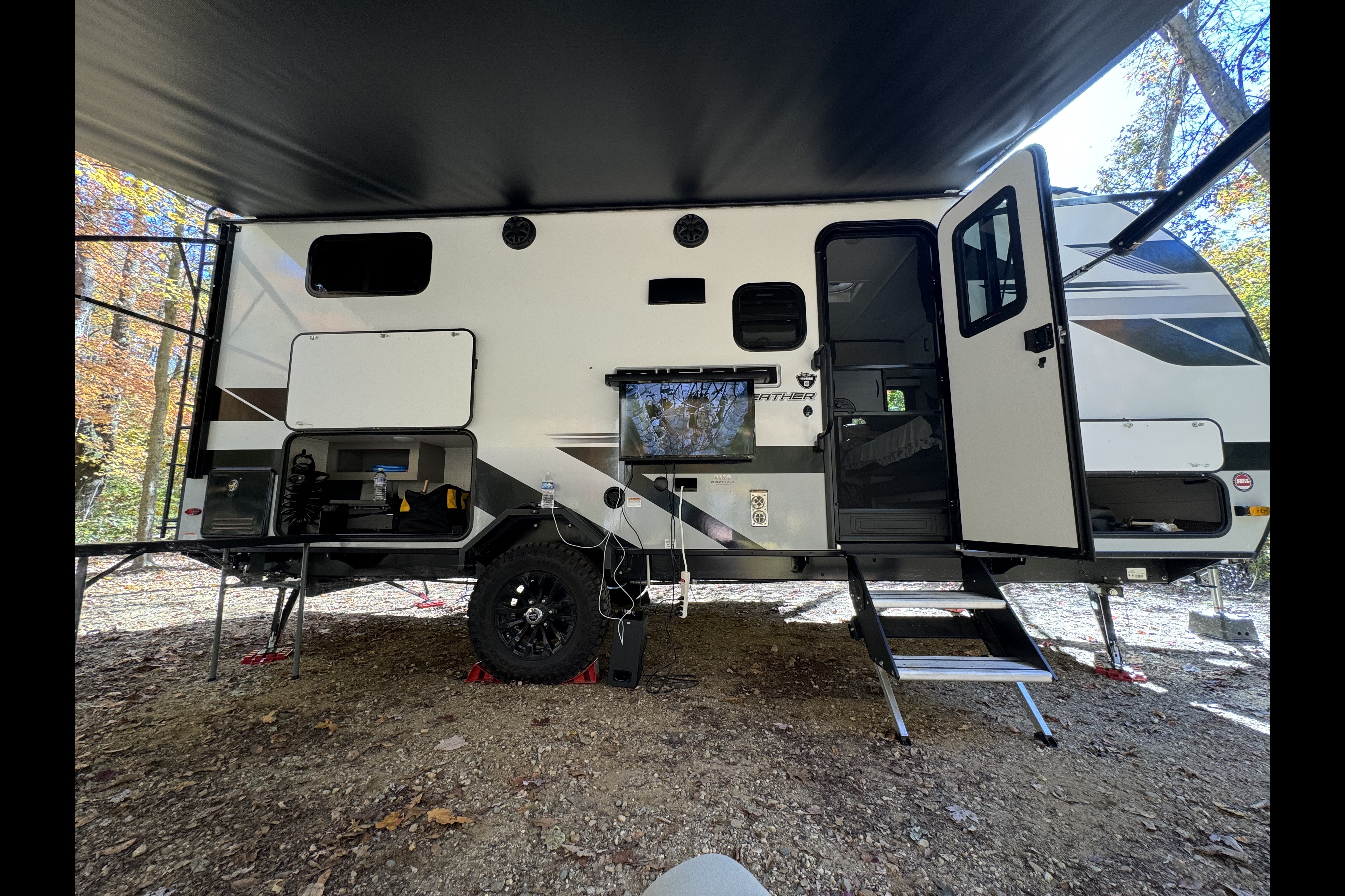 Andrew's Jayco Jay Feather Micro 199MBS Travel Trailer