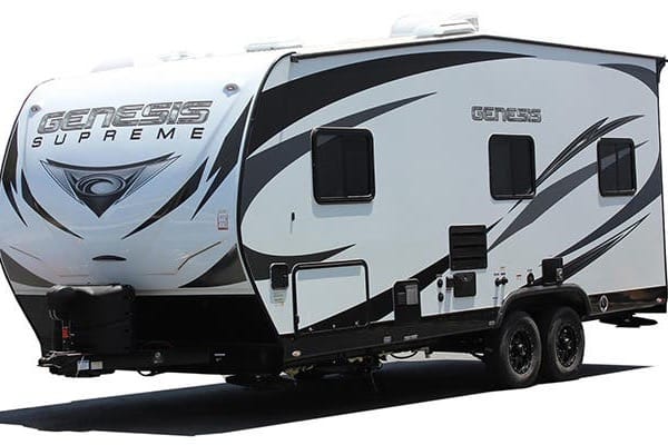 Omar's Genesis Supreme RV 23ss Toy Hauler
