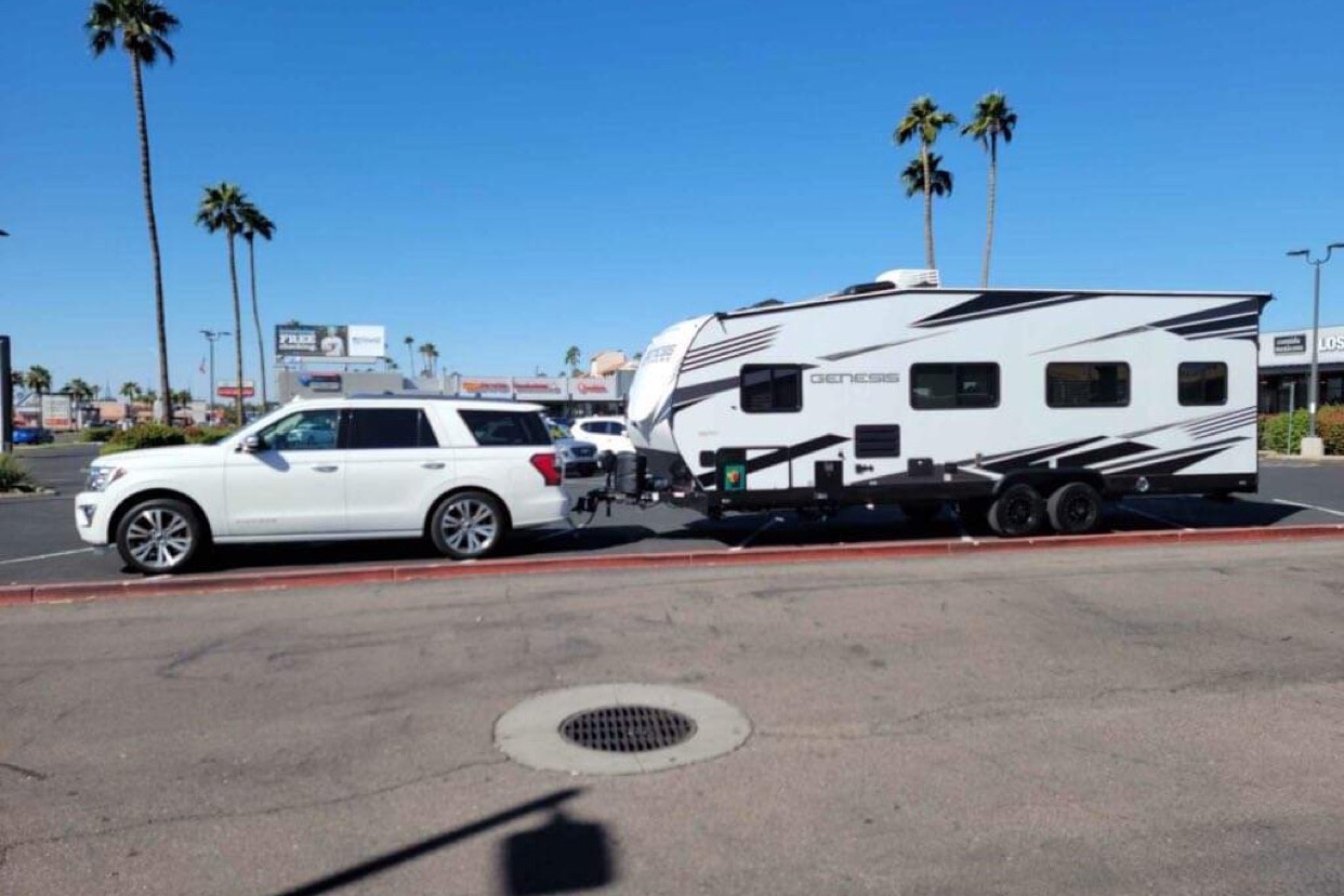 Omar's Genesis Supreme RV 23ss Toy Hauler
