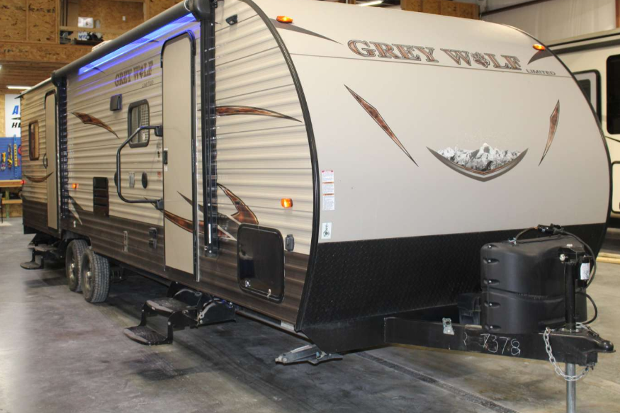 Sonny's Forest River Grey Wolf 27RR Toy Hauler